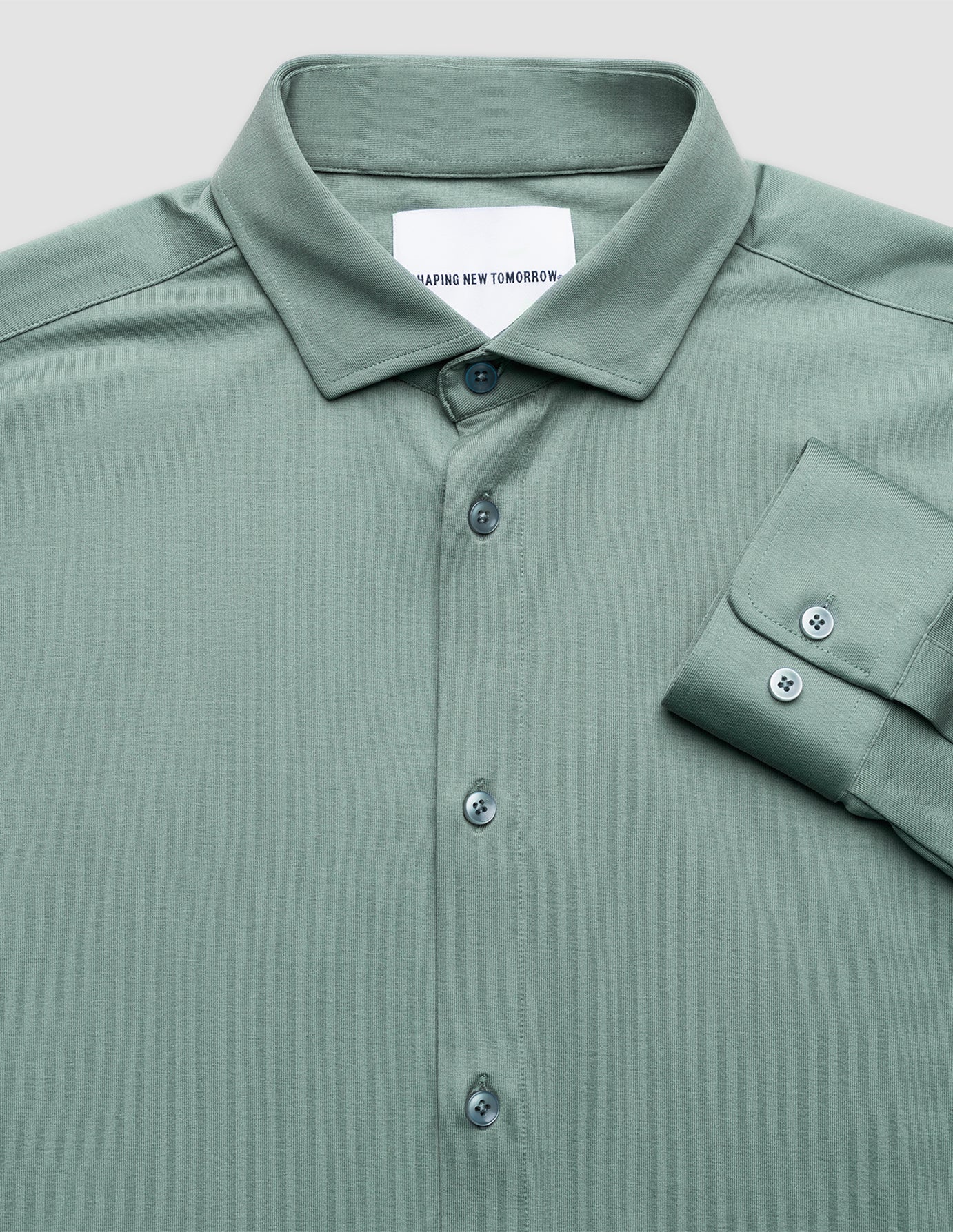 Classic Shirt Mist Green Regular